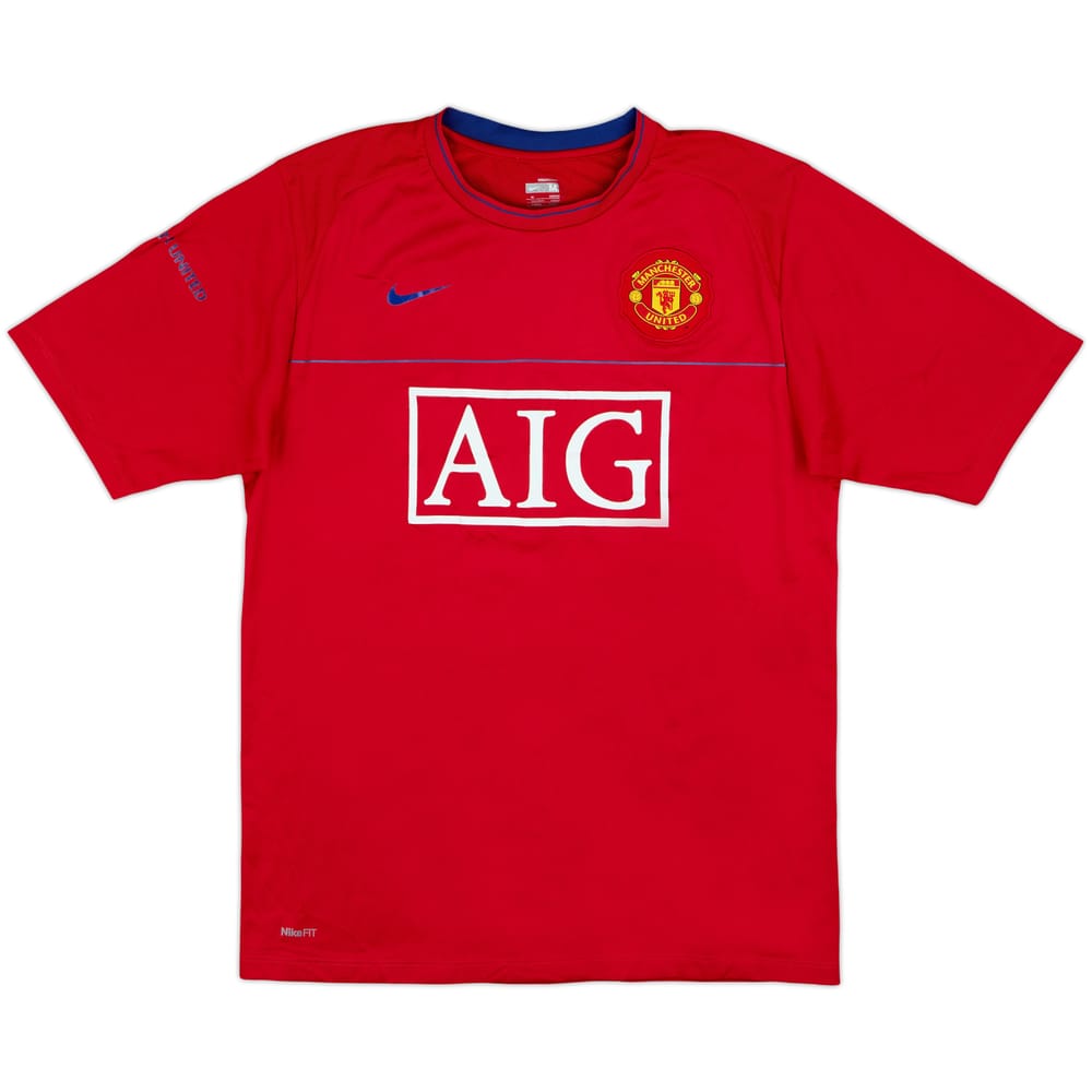 2008-09 Manchester United Nike Training Shirt - 6/10 - (M)