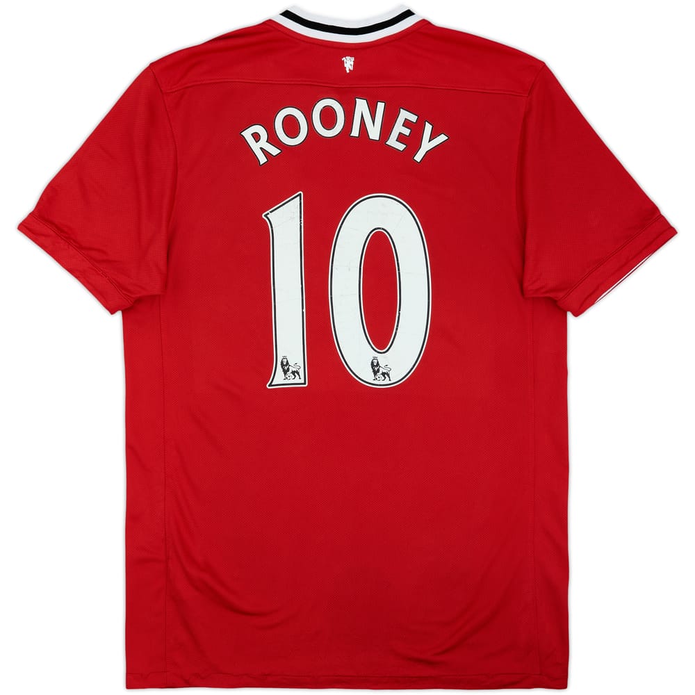 2011-12 Manchester United Home Shirt Rooney #10 - 5/10 - (L)
