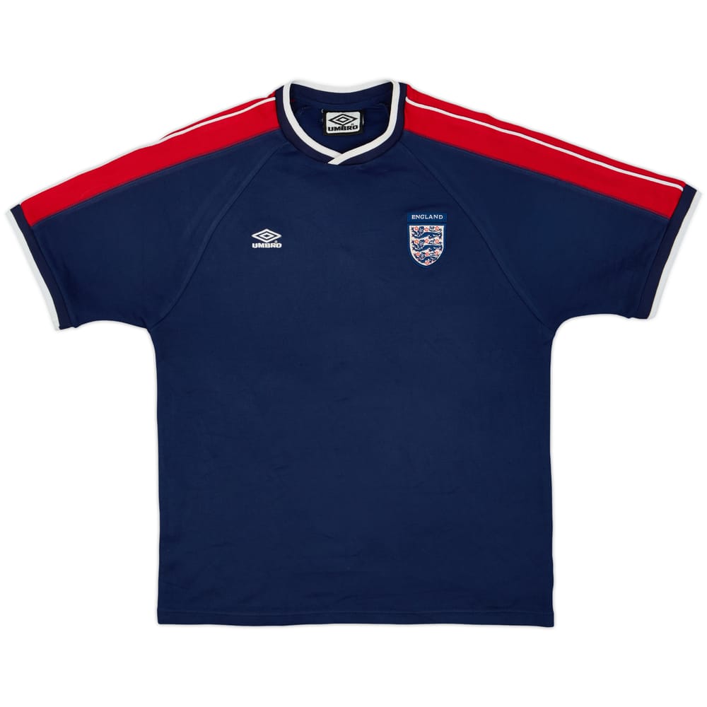 2000-01 England Umbro Training Shirt - 8/10 - (L)