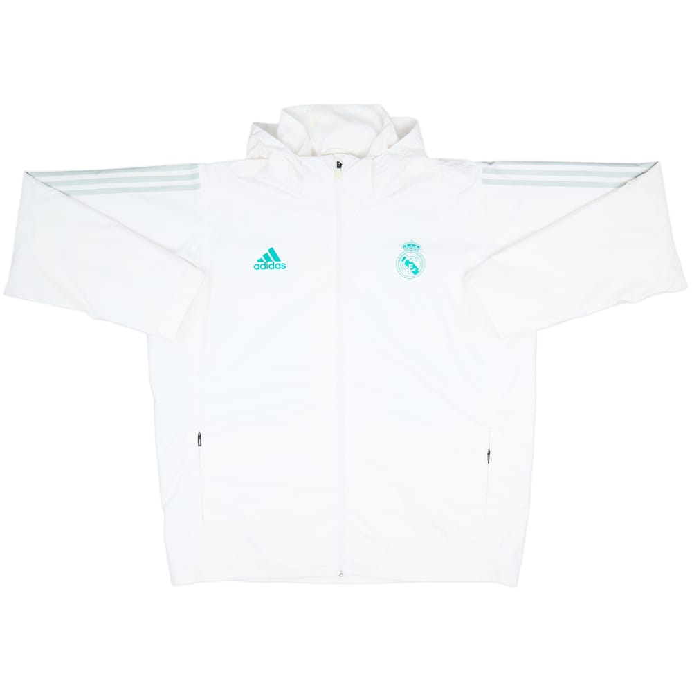 2017-18 Real Madrid adidas Hooded Track Jacket - 6/10 - (XXL)