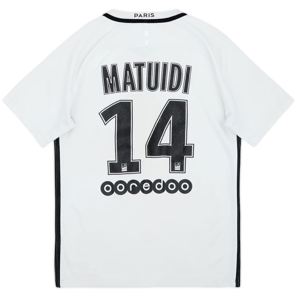 2016-17 Paris Saint-Germain Third Shirt Matuidi #14 - 4/10 - (S)