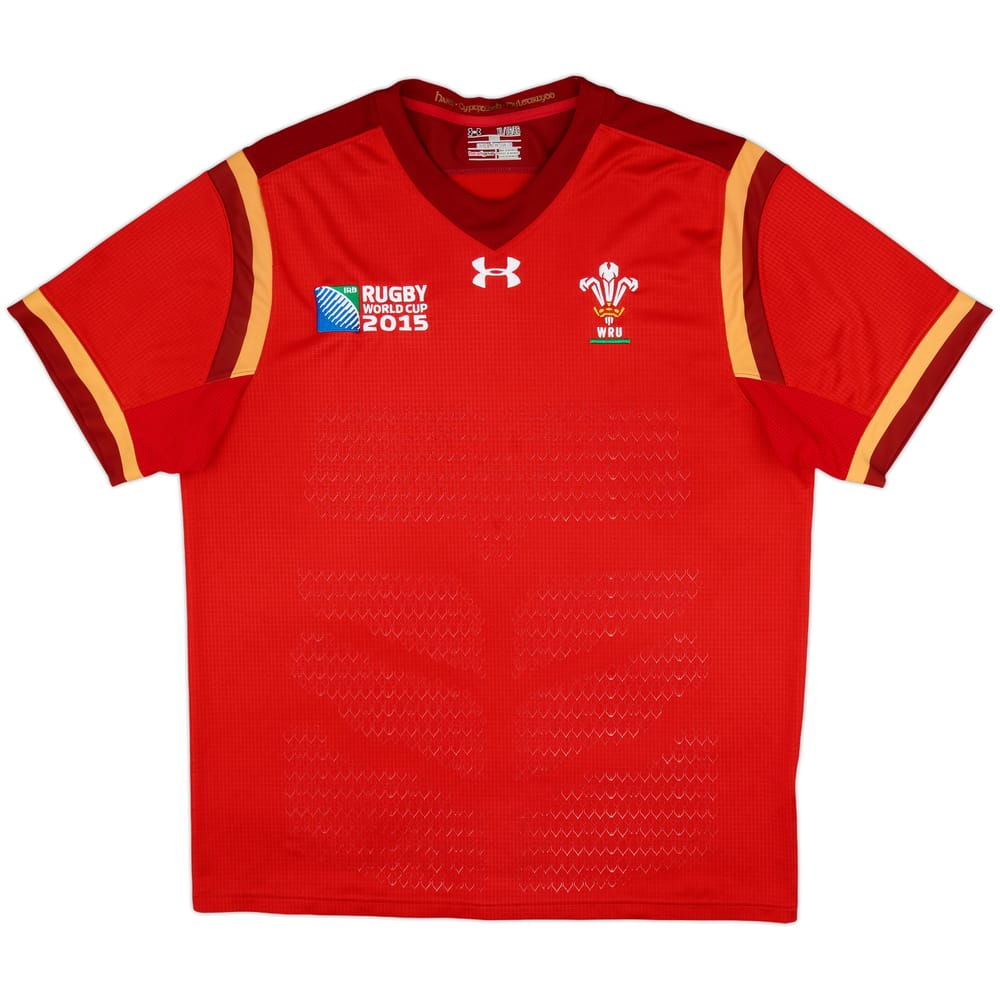 2015 Wales Rugby World Cup Home Shirt - 10/10 - (XL)
