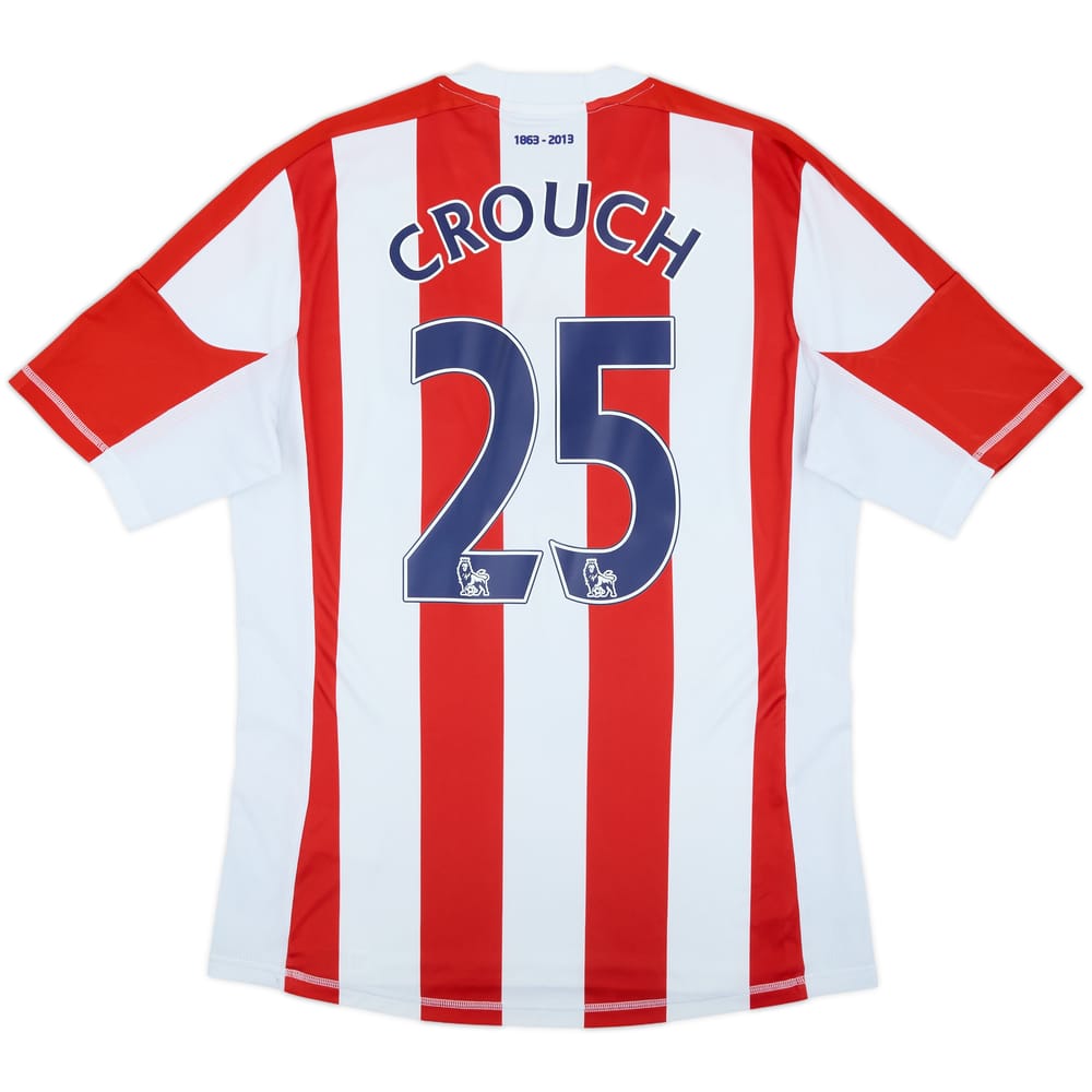 2012-13 Stoke '150 Years' Home Shirt Crouch #25 - 8/10 - (M)