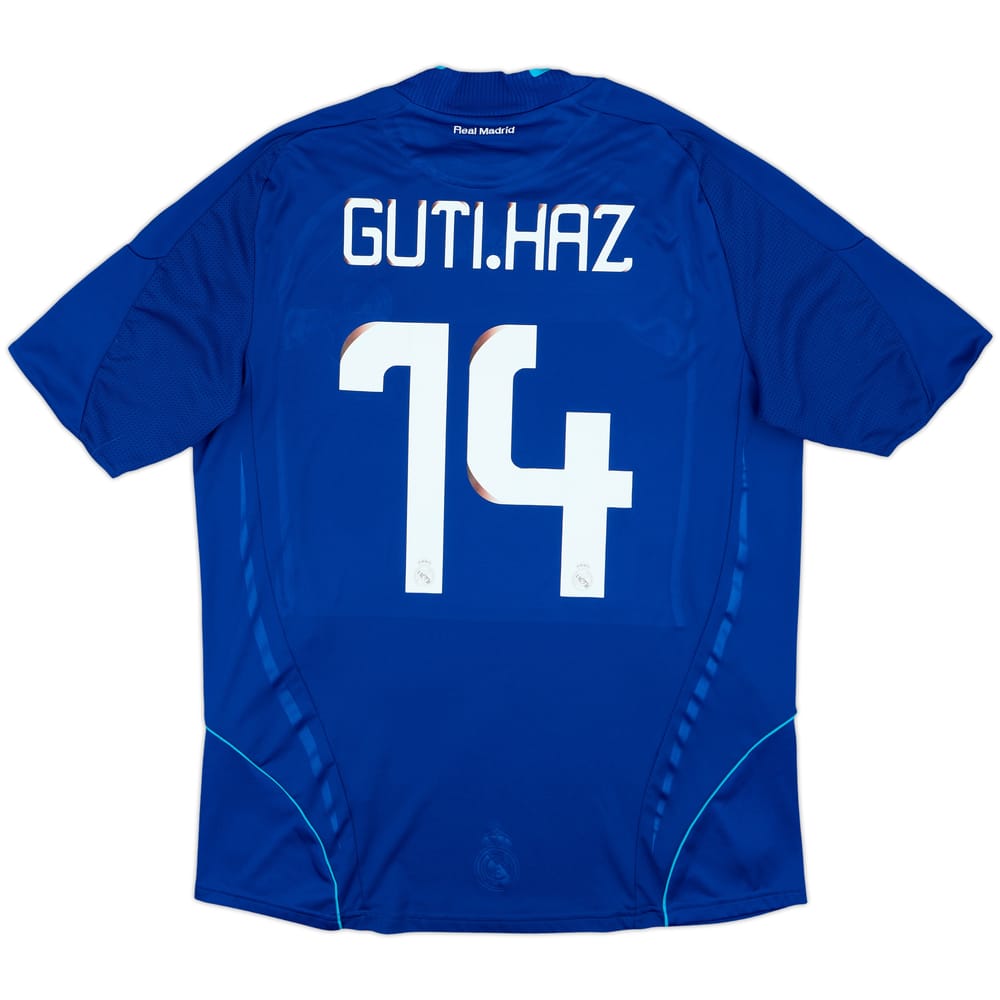 2008-09 Real Madrid Away Shirt Guti. Haz #14 - 7/10 - (L)