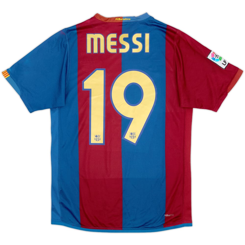 2006-07 Barcelona Home Shirt Messi #19 - 5/10 - (S)