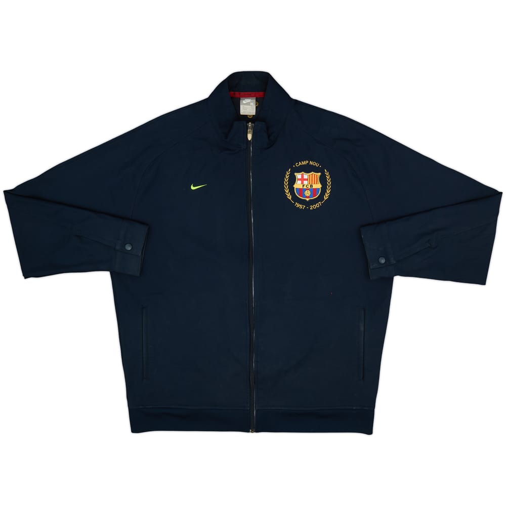 2007-08 Barcelona Nike Track Jacket - 6/10 - (XL)