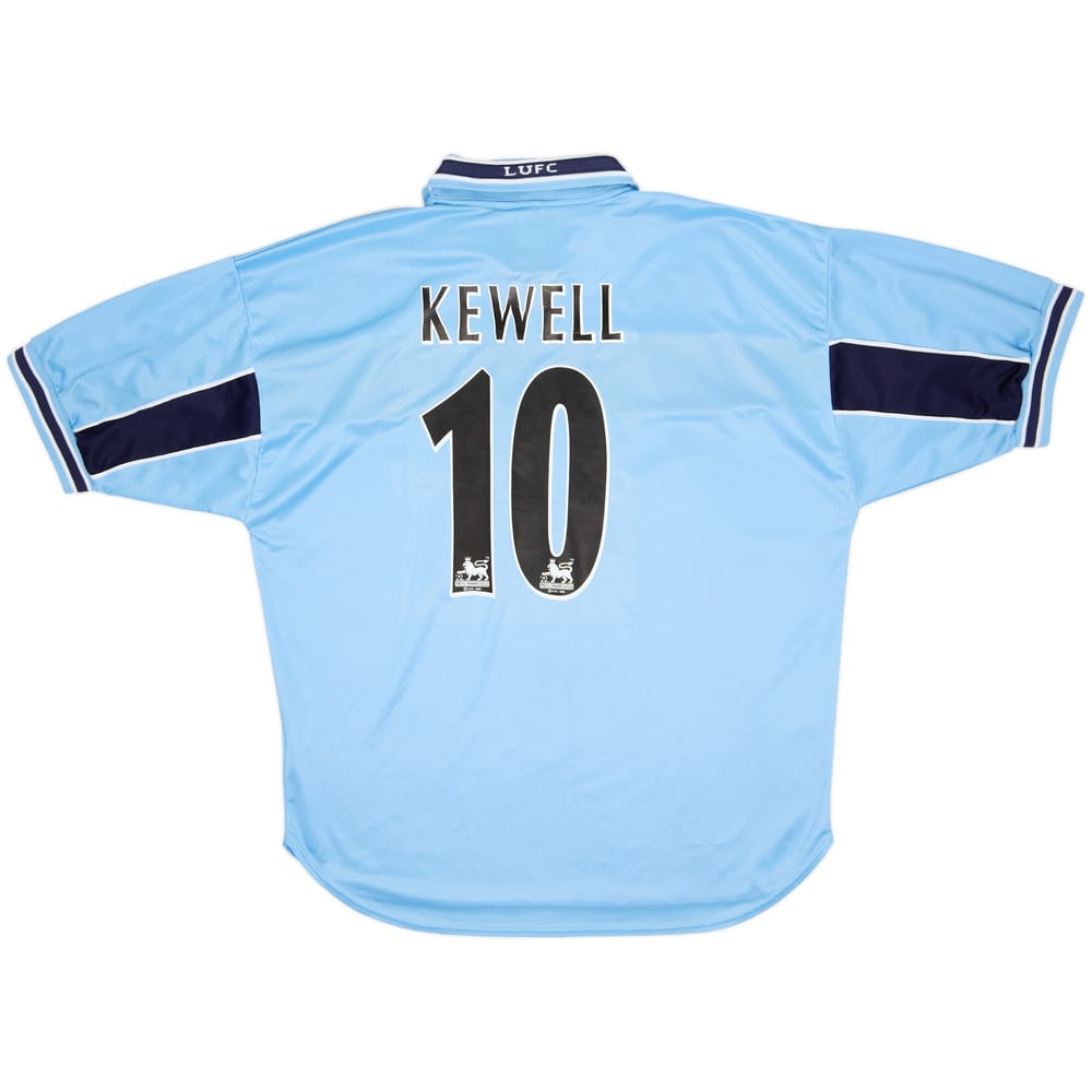 1999-00 Leeds United Away Shirt Kewell #10 - 8/10 - (XL)