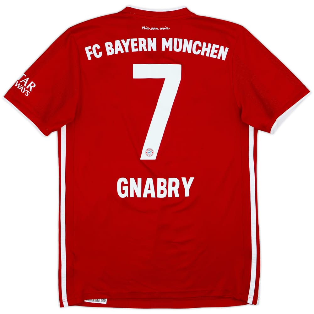 2020-21 Bayern Munich Home Shirt Gnabry #7 - 8/10 - (S)