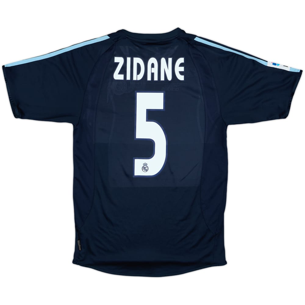 2003-04 Real Madrid Away Shirt Zidane #5 - 6/10 - (S)