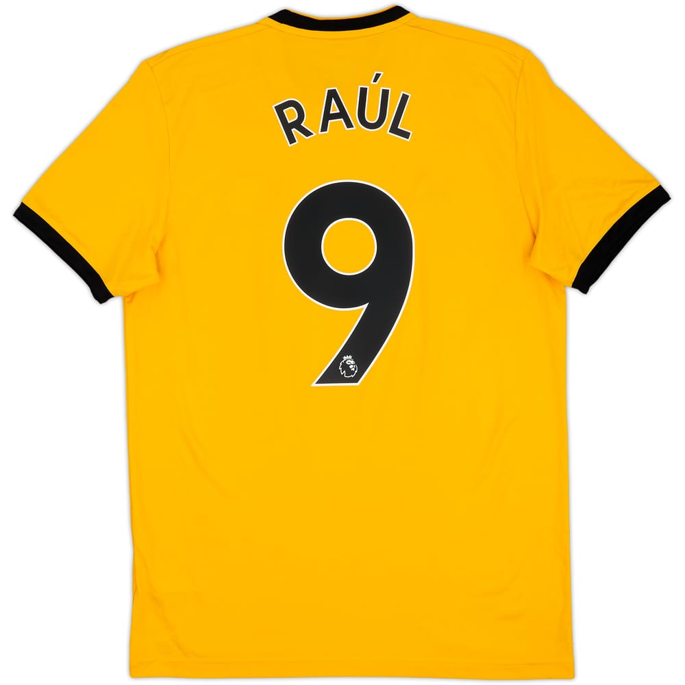 2018-19 Wolves Home Shirt Raul #9 - 9/10 - (M)
