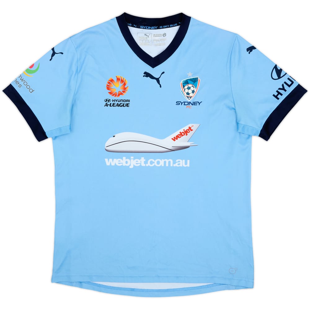2015-16 Sydney FC Home Shirt - 6/10 - (L)