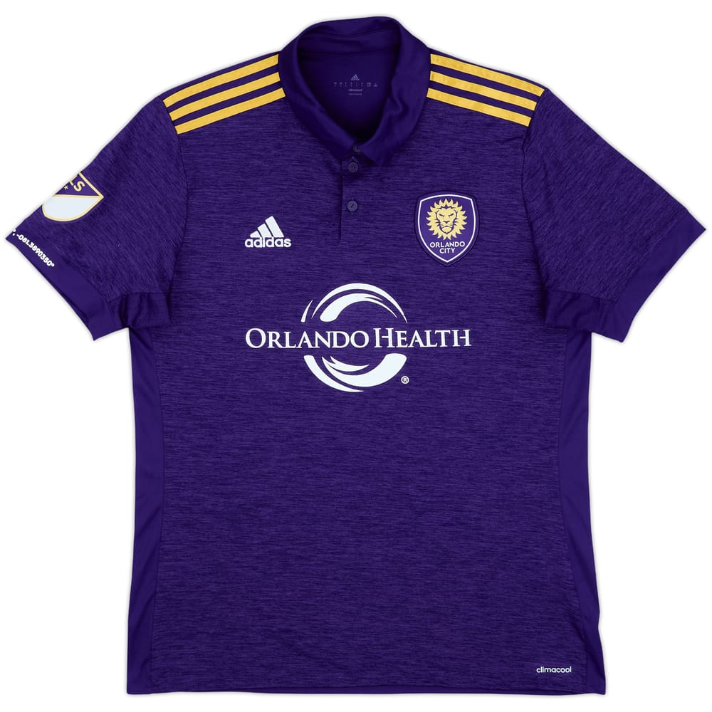 2017 Orlando City Home Shirt - 8/10 - (L)