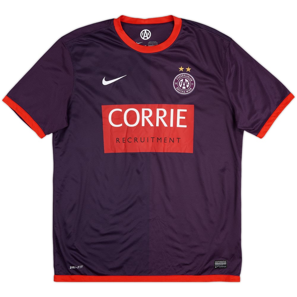 2012-14 Austria Vienna Home Shirt #2 - 8/10 - (L)