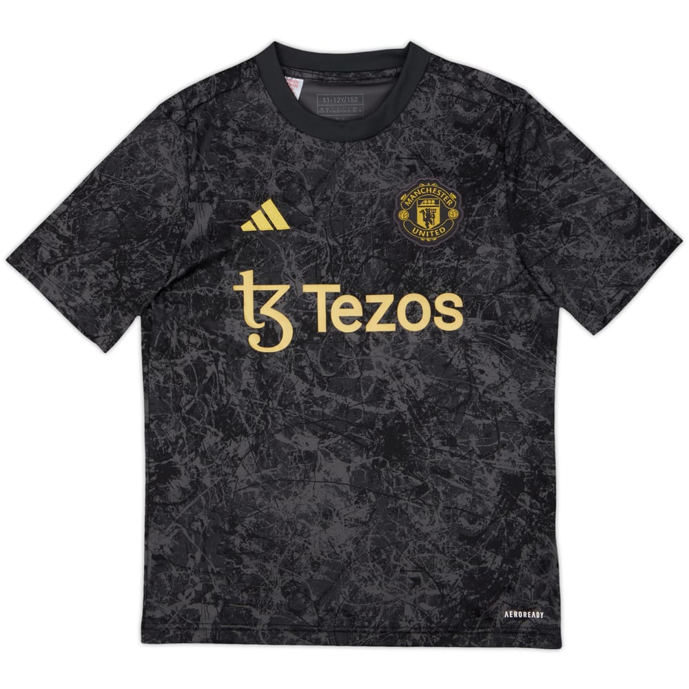 2023-24 Manchester United adidas Training Shirt - 10/10 - (M.Boys)