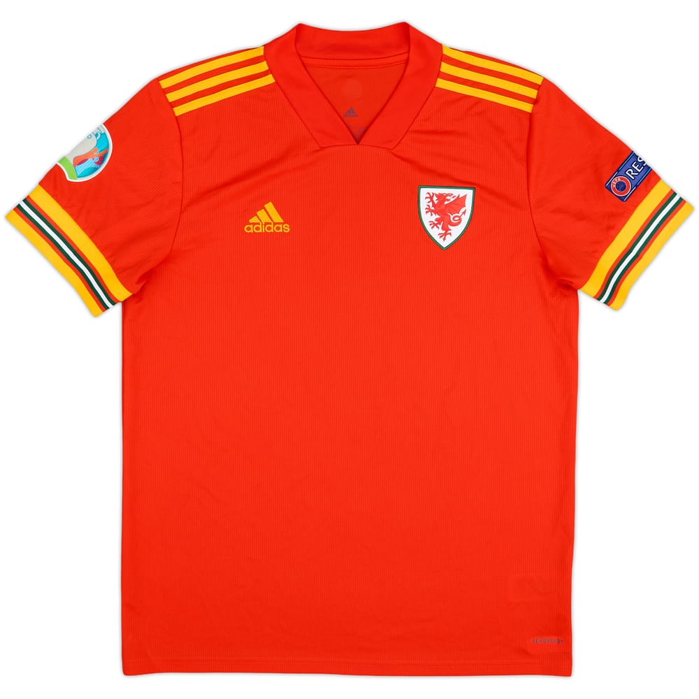 2020-21 Wales Home Shirt - 8/10 - (L)