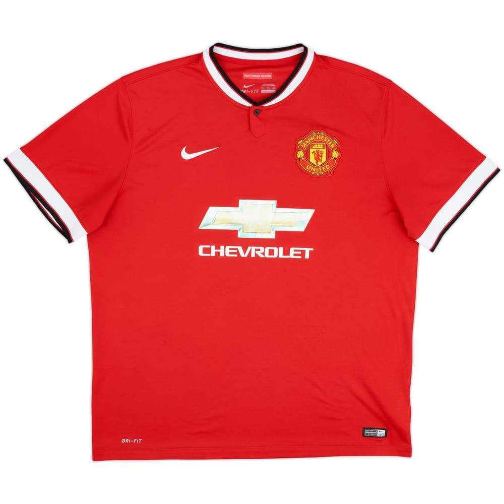 2014-15 Manchester United Home Shirt - 4/10 - (XXL)