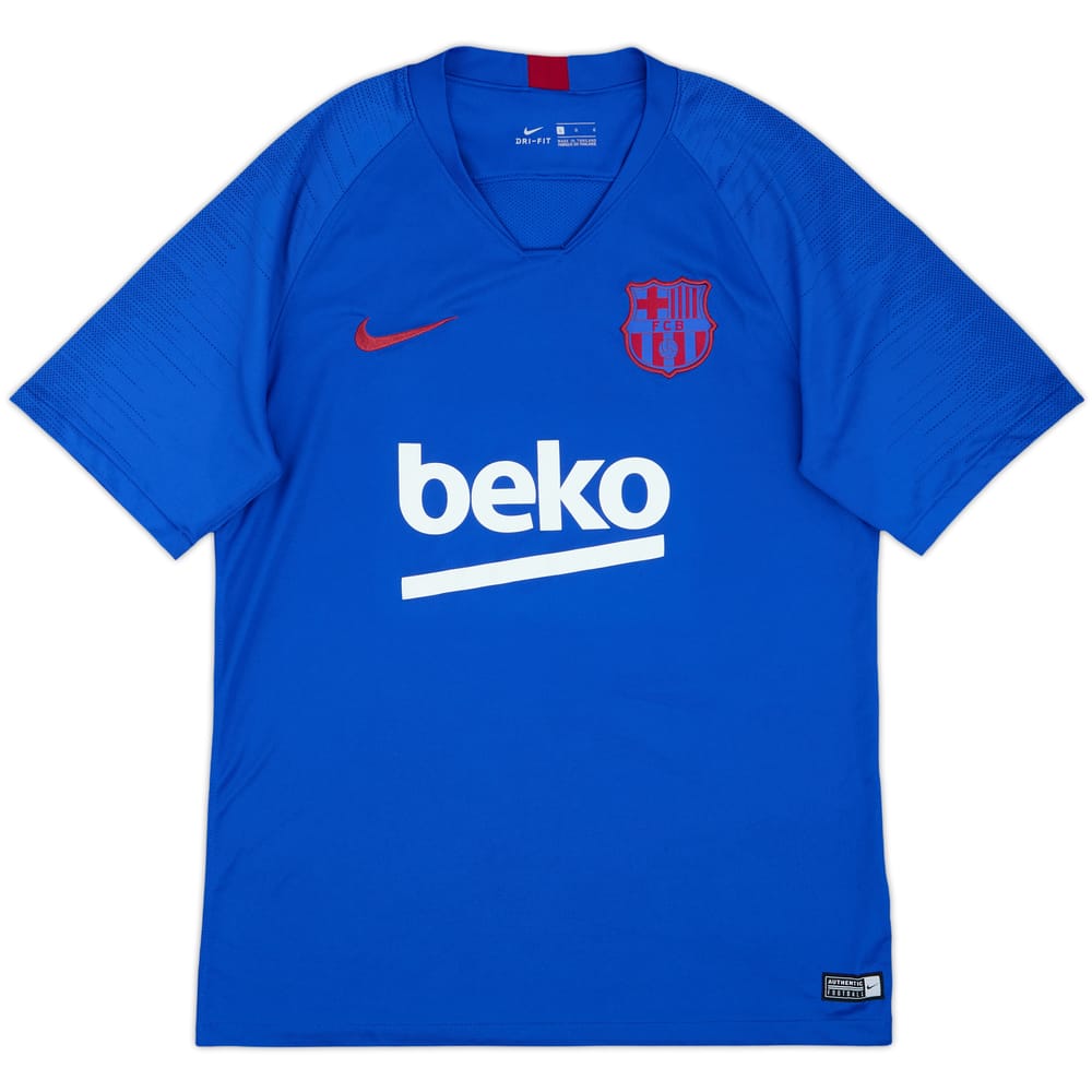 2019-20 Barcelona Nike Training Shirt - 10/10 - (L)