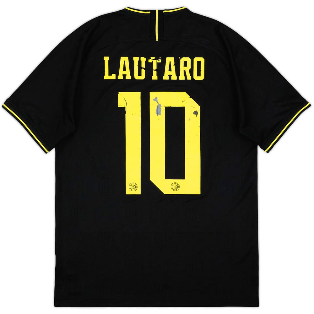 2019-20 Inter Milan Third Shirt Lautaro #10 - 4/10 - (M)