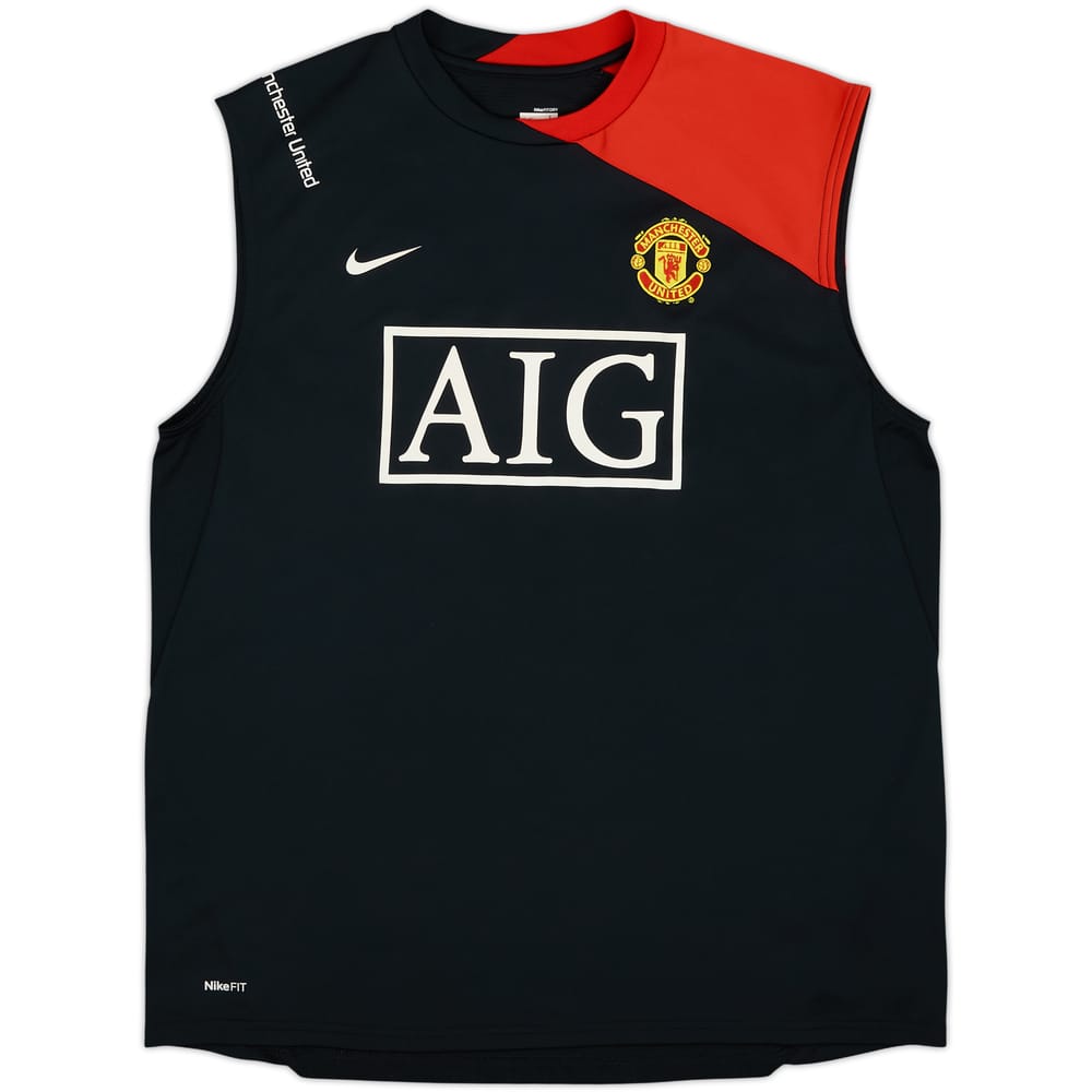 2008-09 Manchester United Nike Training Vest - 8/10 - (L)