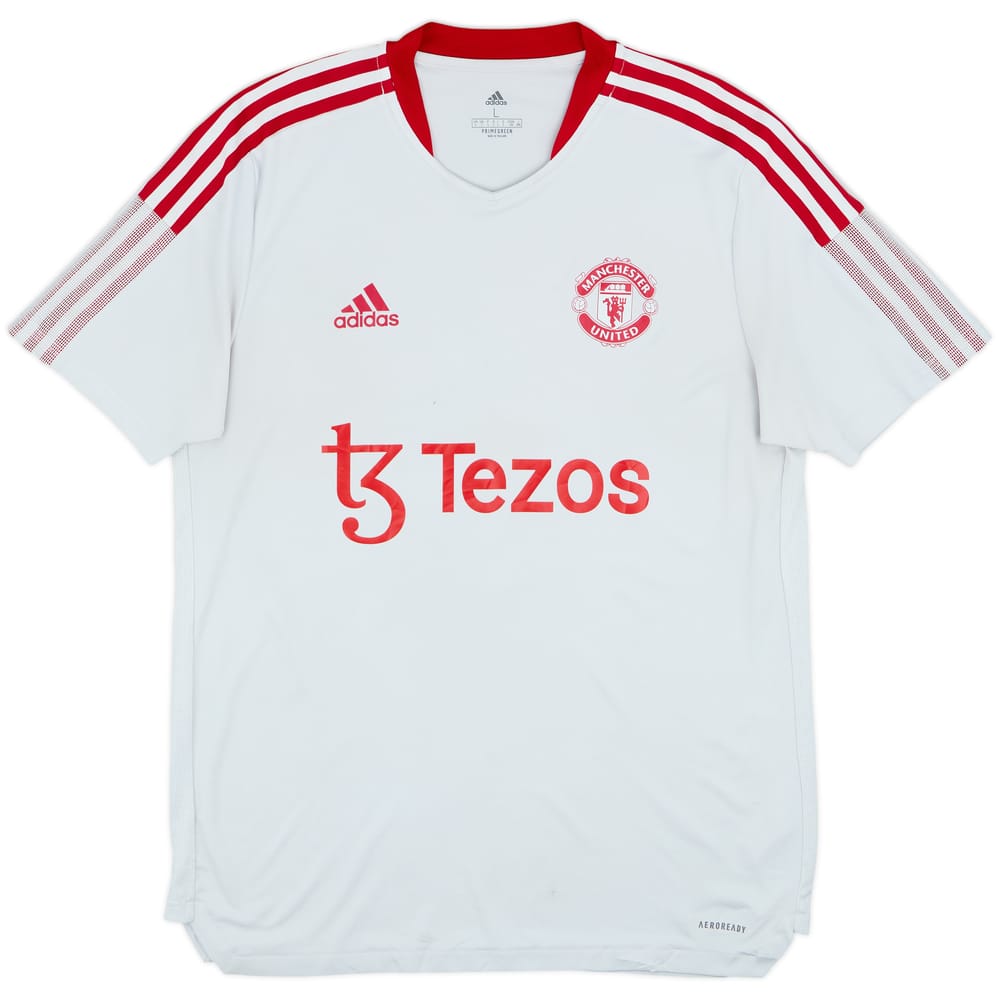 2021-22 Manchester United adidas Training Shirt - 7/10 - (L)