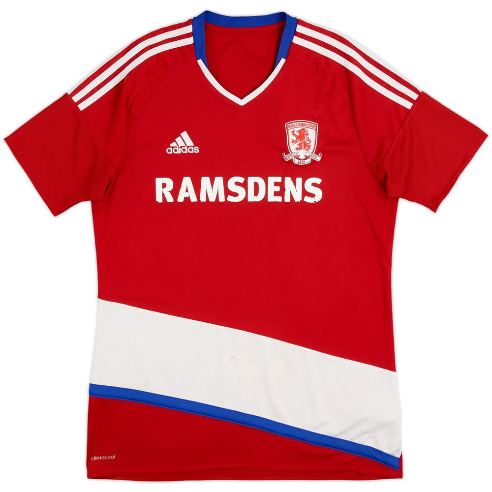 2016-17 Middlesbrough Home Shirt - 4/10 - (M)