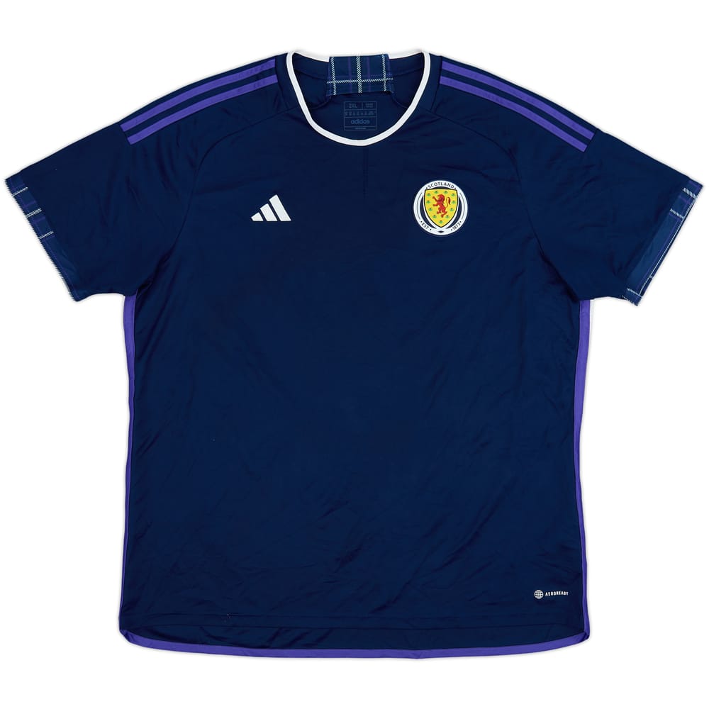 2022-23 Scotland Home Shirt - 9/10 - (XXL)