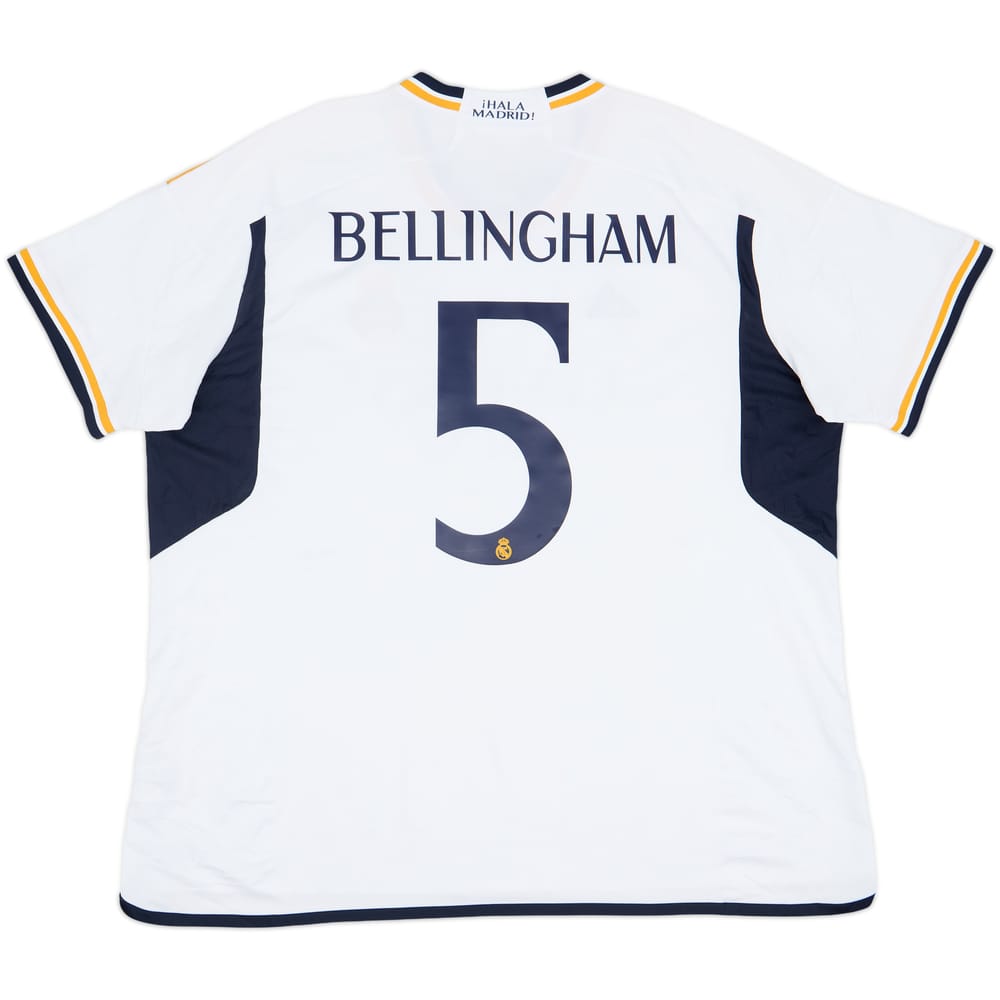 2023-24 Real Madrid Home Shirt Bellingham #5 - 9/10 - (3XL)