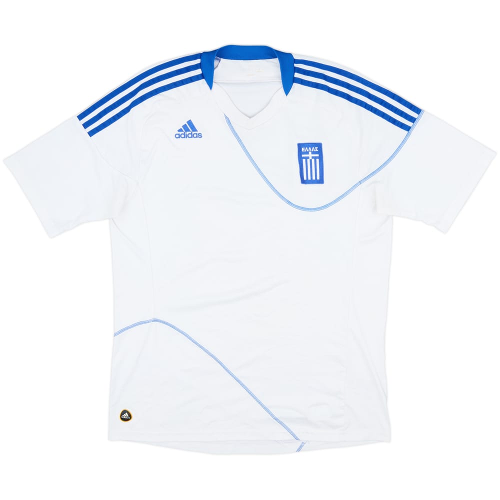 2010-11 Greece Home Shirt - 7/10 - (L)