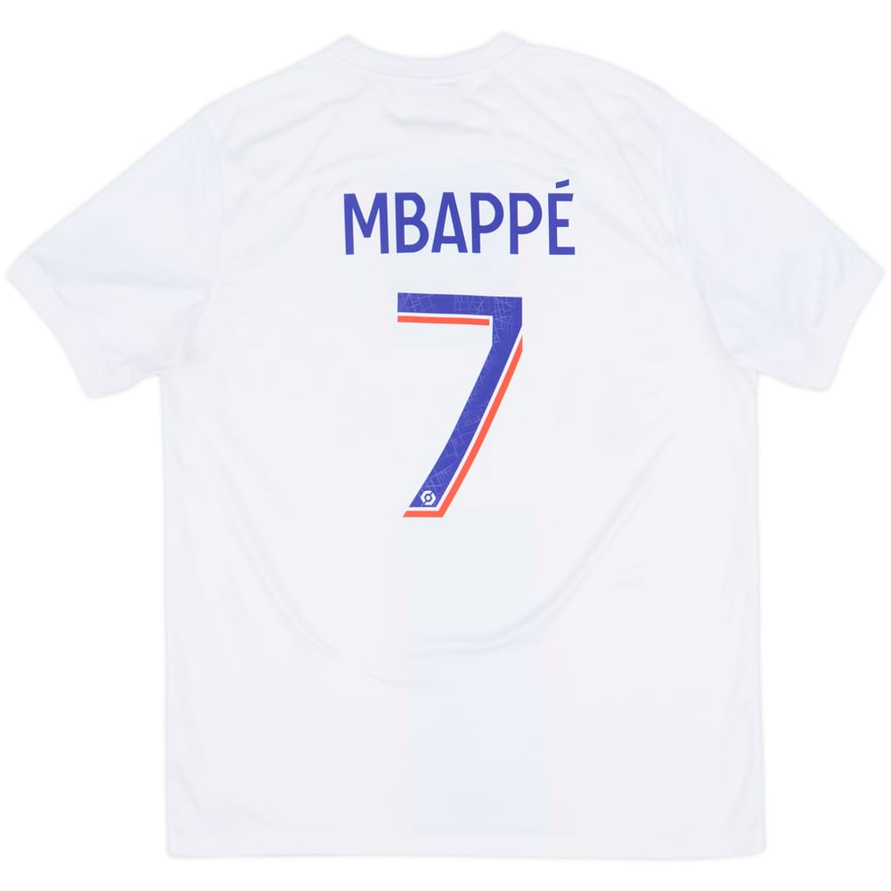 2022-23 Paris Saint-Germain Third Shirt Mbappe #7 - 8/10 - (L)
