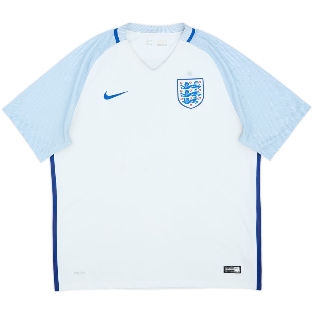 2016-17 England Home Shirt - 5/10 - (XL)