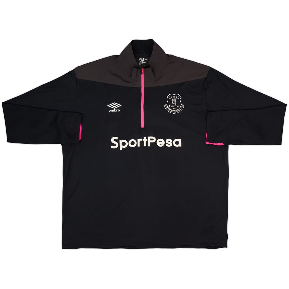 2018-19 Everton Umbro 1/4 Zip Training Top - 7/10 - (3XL)