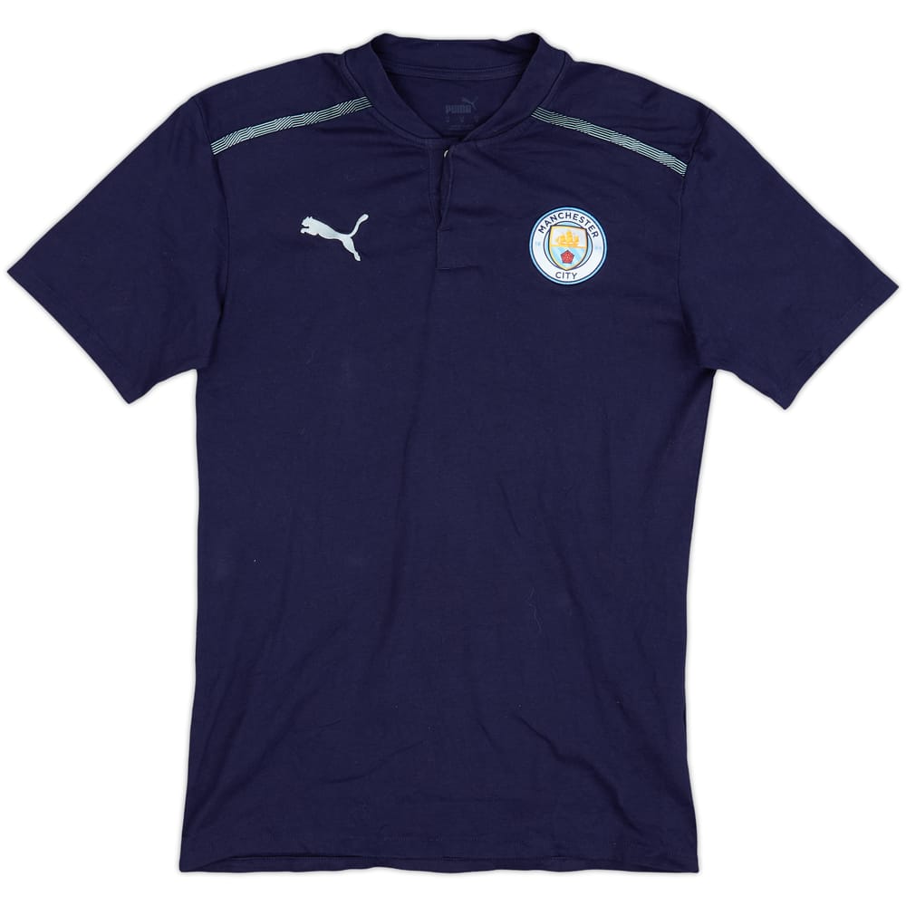 2021-22 Manchester City Puma Polo Shirt - 9/10 - (M)
