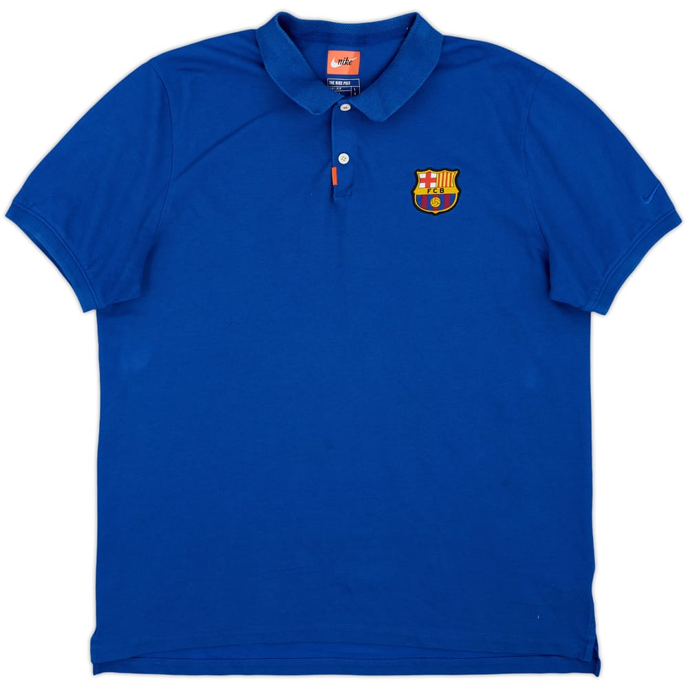 2019-20 Barcelona Nike Polo Shirt - 8/10 - (L)