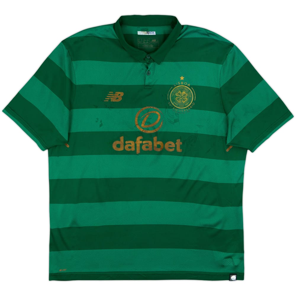2017-18 Celtic 'Lisbon Lions 50th Anniversary' Away Shirt - 4/10 - (XL)