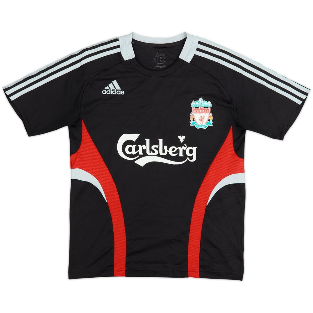 2009-10 Liverpool adidas Formotion Training Shirt - 8/10 - (S)