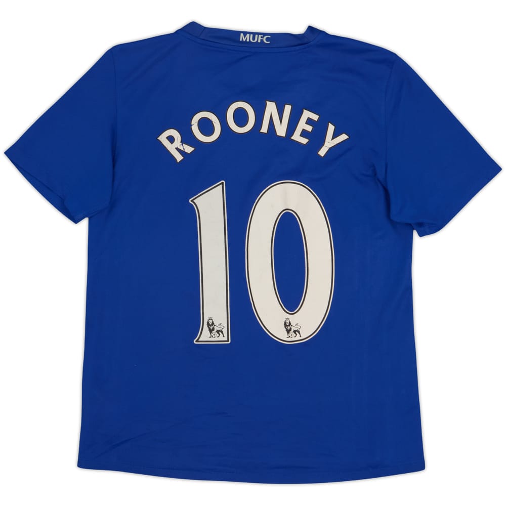 2008-09 Manchester United Third Shirt Rooney #10 - 5/10 - (L.Boys)