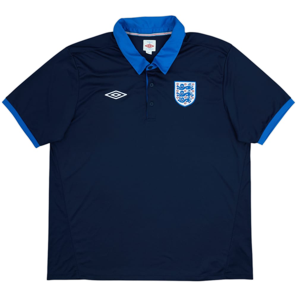 2012-13 England Umbro Polo Shirt - 9/10 - (XXL)