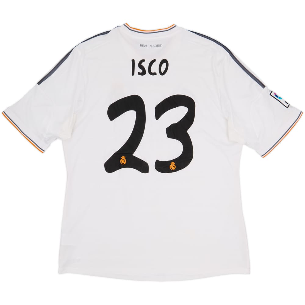 2013-14 Real Madrid Home Shirt Isco #23 - 5/10 - (XL)