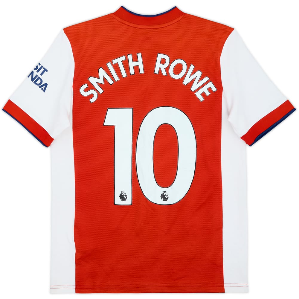2021-22 Arsenal Home Shirt Smith Rowe #10 - 6/10 - (L.Boys)