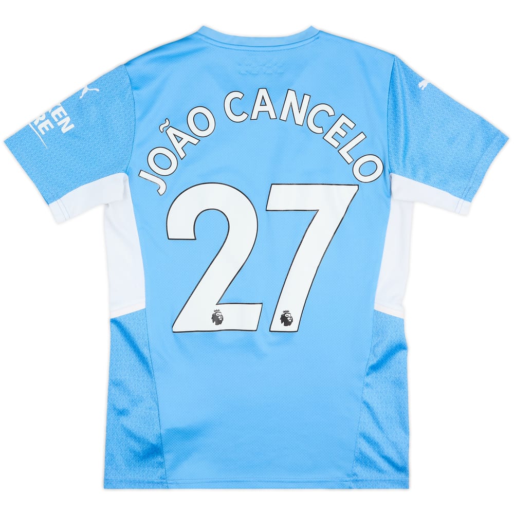 2021-22 Manchester City Home Shirt Joao Cancelo #27 - 6/10 - (S)