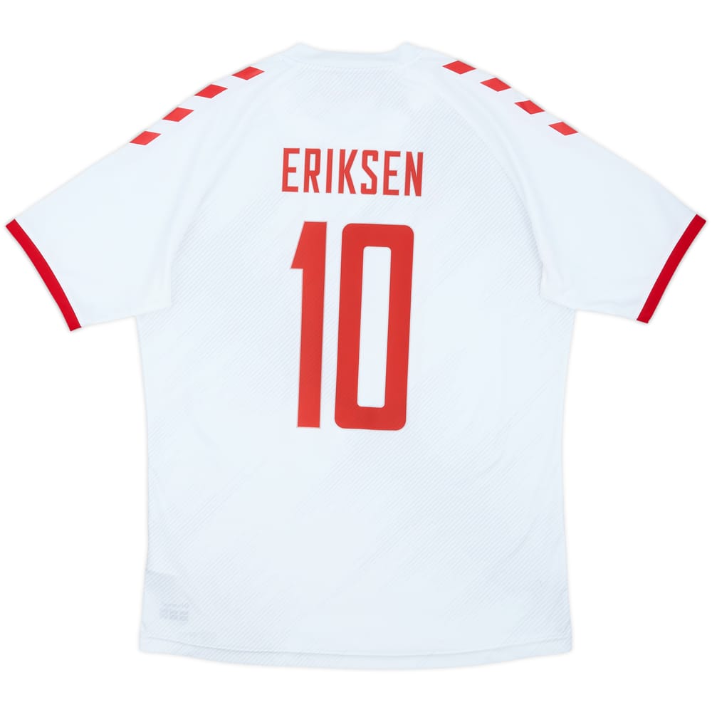 Camiseta de visitante de Dinamarca 2020-21 Eriksen #10 - 7/10 - (L)