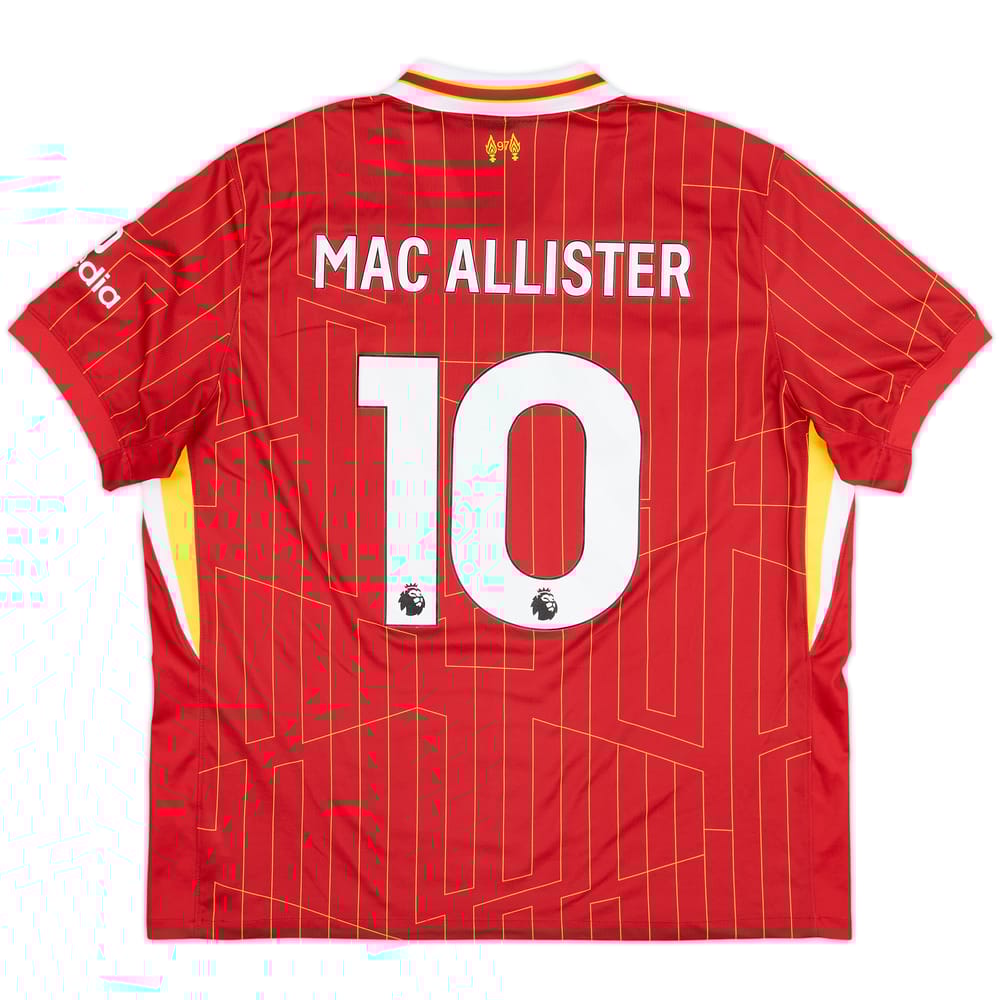 2024-25 Liverpool Home Shirt Mac Allister #10 - 6/10 - (XXL)