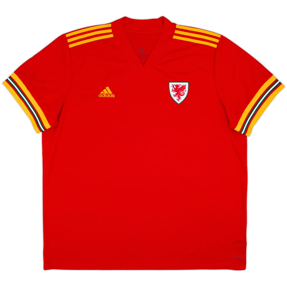 2020-21 Wales Home Shirt - 8/10 - (3XL)