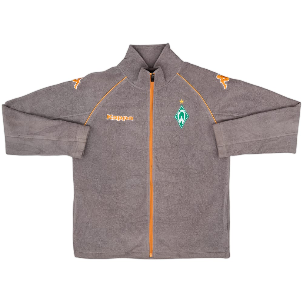 2005-06 Werder Bremen Kappa Fleece Track Jacket - 8/10 - (L)