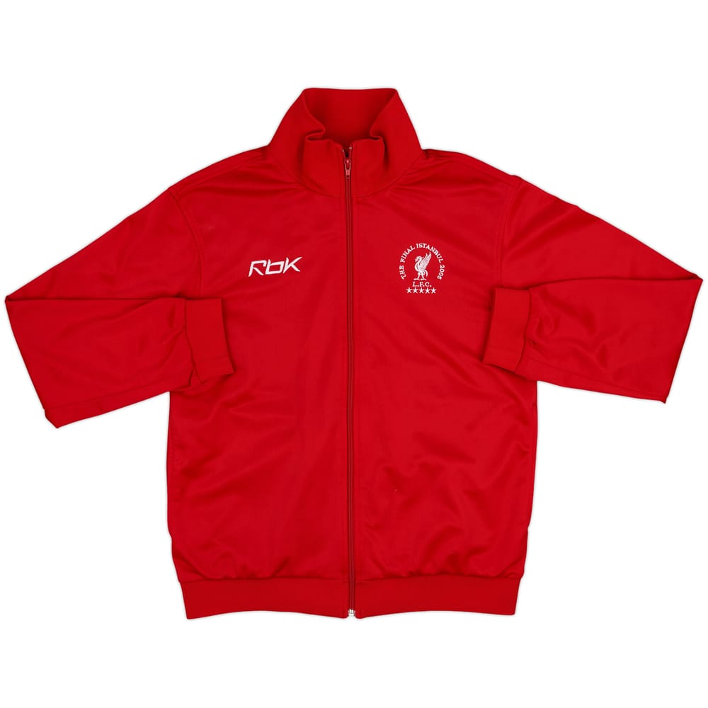 2005 Liverpool Reebok The Final Istanbul Track Jacket - 8/10 - (S)