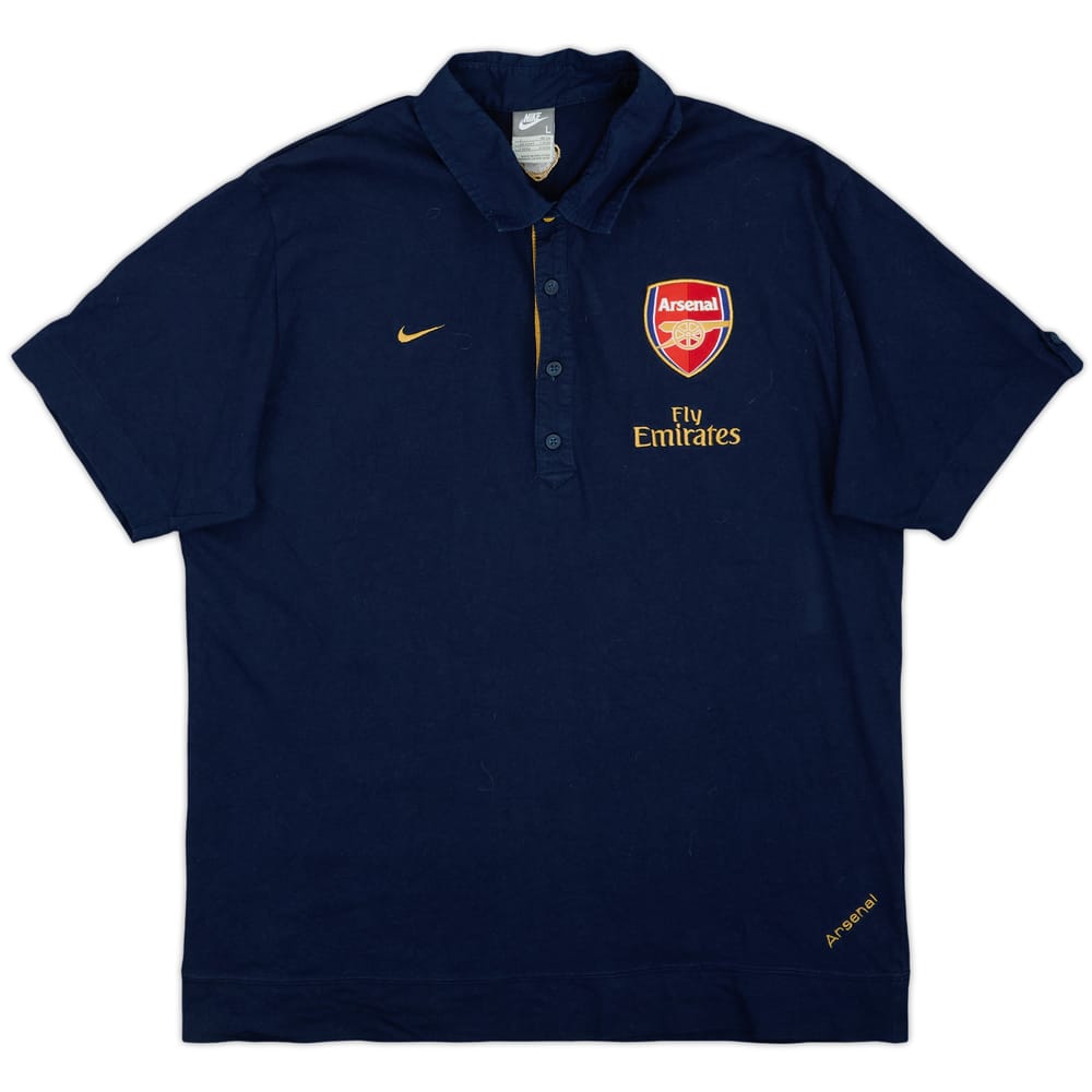 2007-08 Arsenal Nike Polo Shirt - 7/10 - (L)