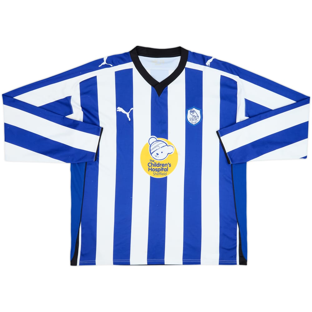2009-10 Sheffield Wednesday Home L/S Shirt - 5/10 - (3XL)