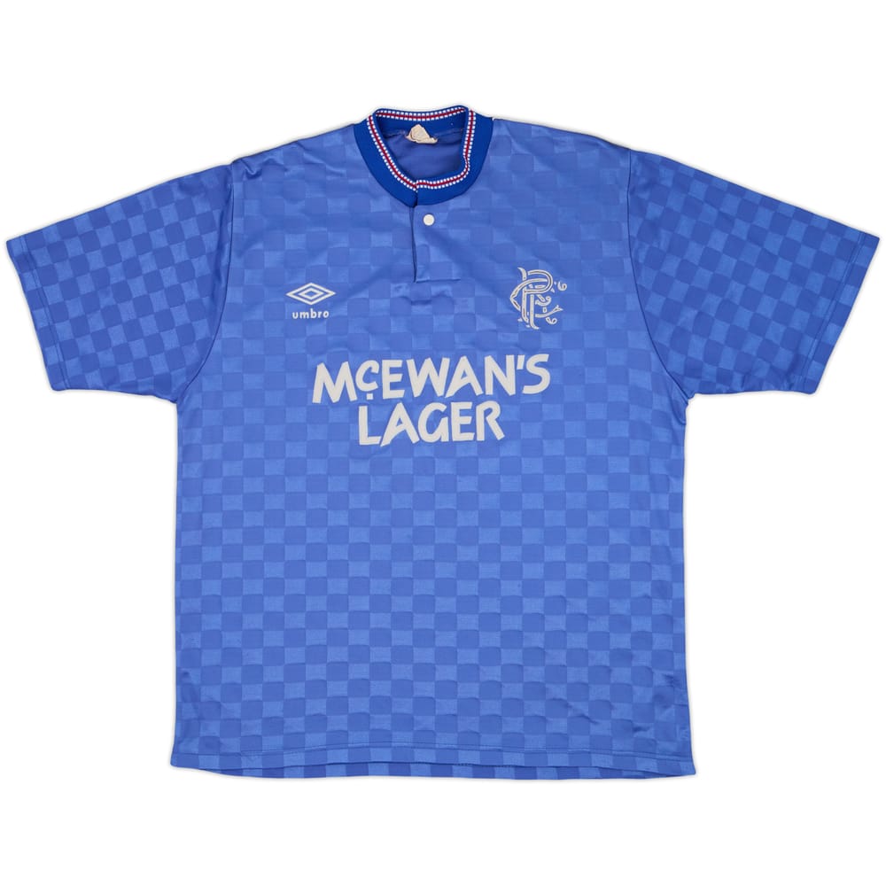1987-90 Rangers Home Shirt - 5/10 - (S)