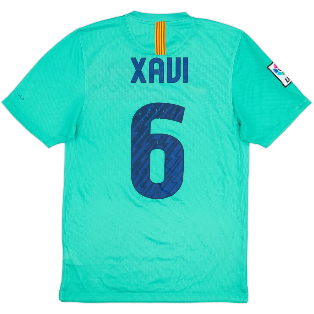 2010-11 Barcelona Away Shirt Xavi #6 - 5/10 - (S)