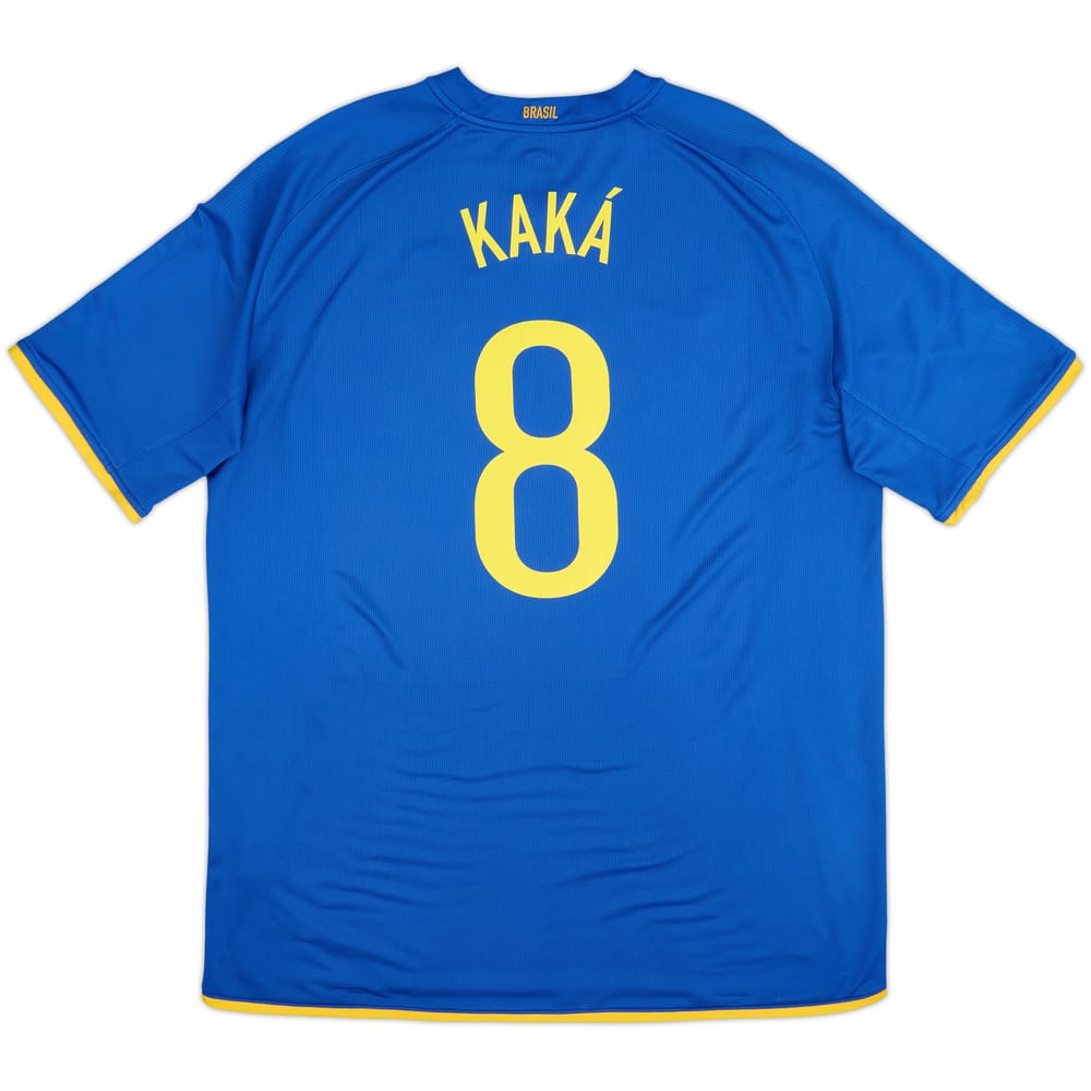 2008-10 Brazil Away Shirt Kaka #8 - 6/10 - (XXL)
